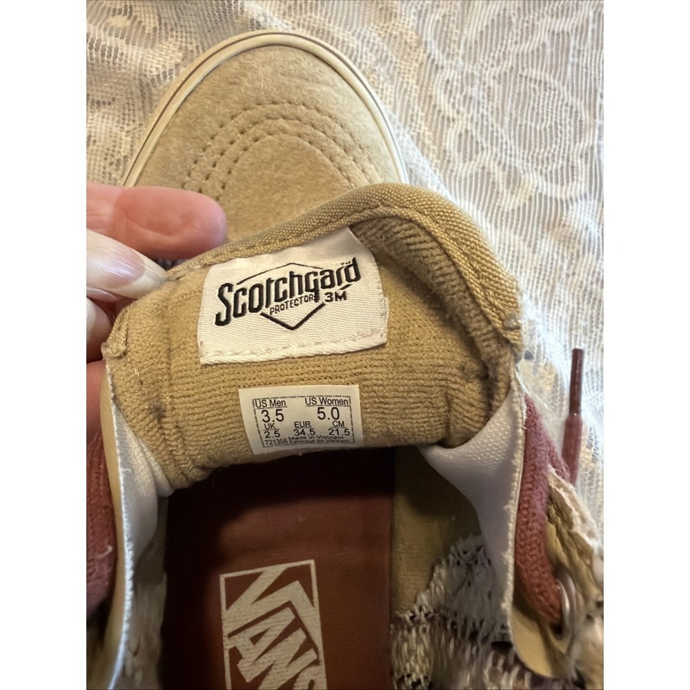 Vans Sk8-Hi MTE-Starfish Turtledove Suede Women's 5/ Men's 4.5 Super Clean - Picture 2 of 12